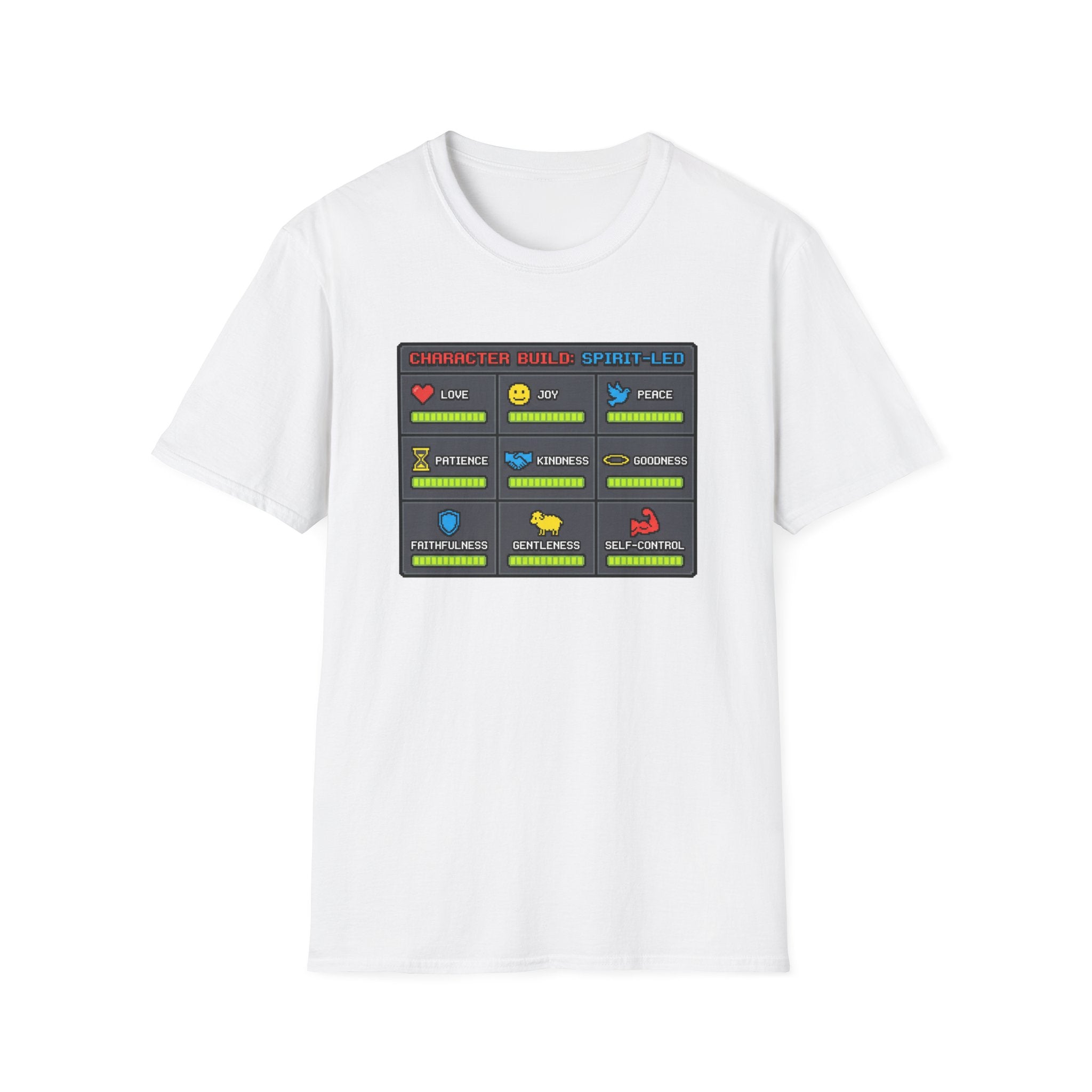 Character Build 8Bit T-Shirt