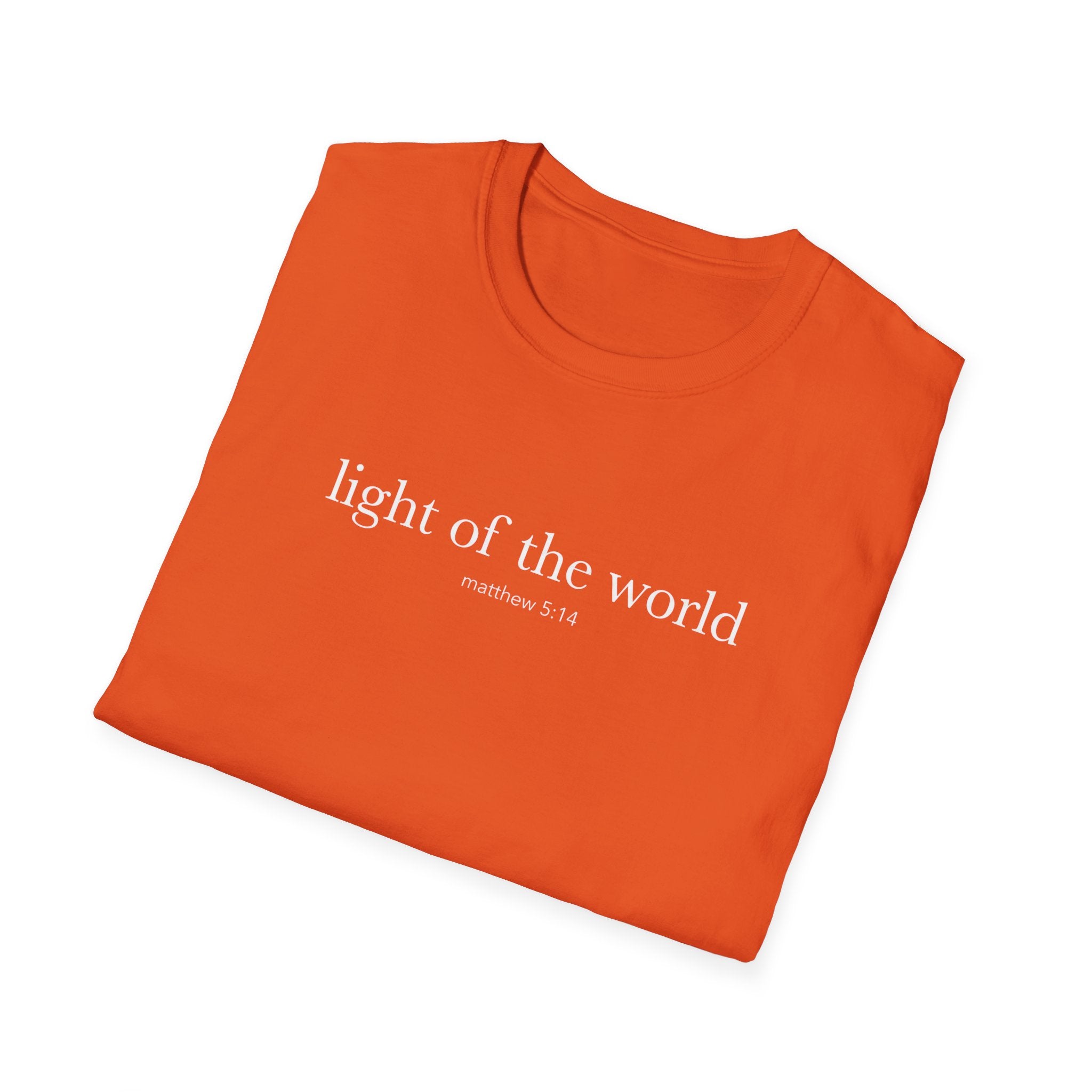 LIGHT OF THE WORLD MATT. 5:14 T-Shirt