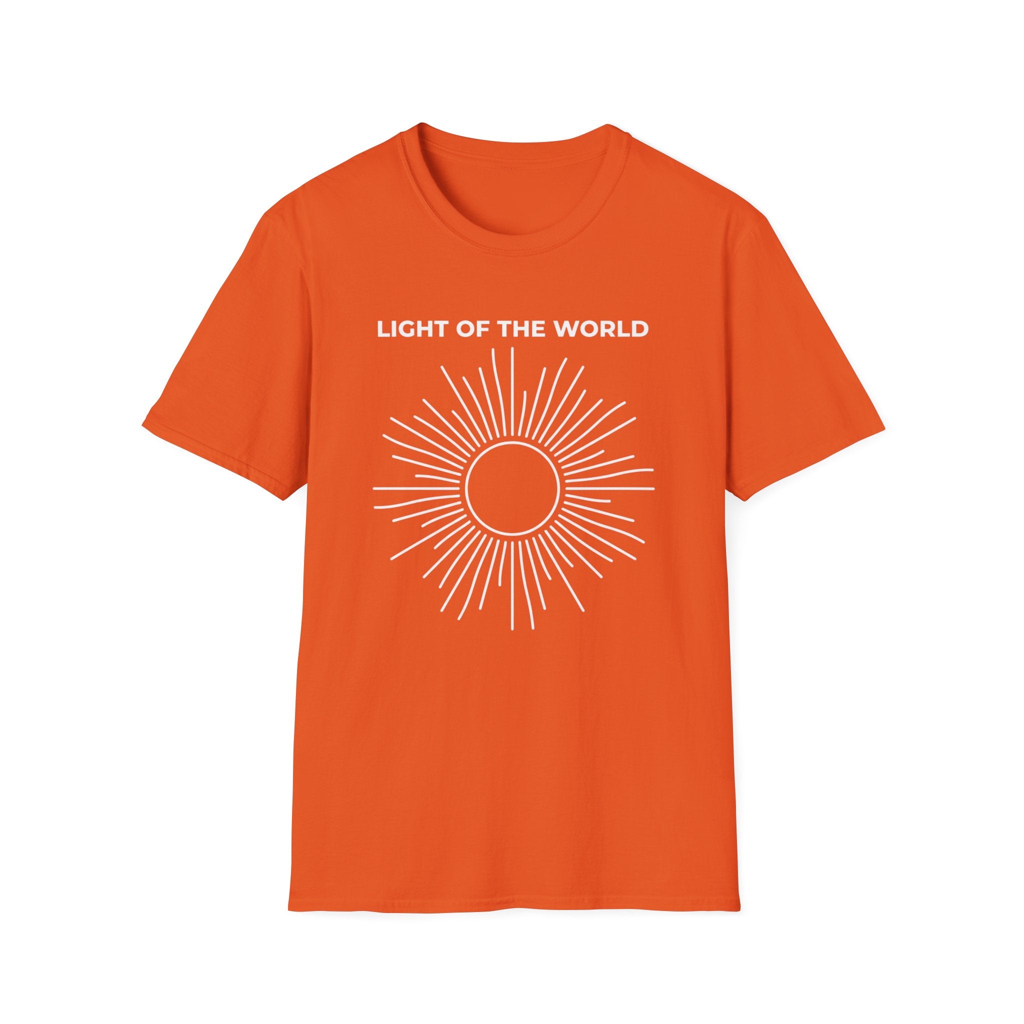 LIGHT OF THE WORLD LINE ART T-Shirt