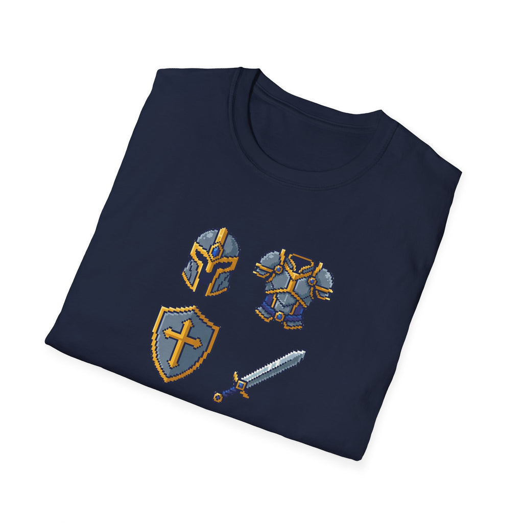 Full Armor Equipped 8Bit T-Shirt