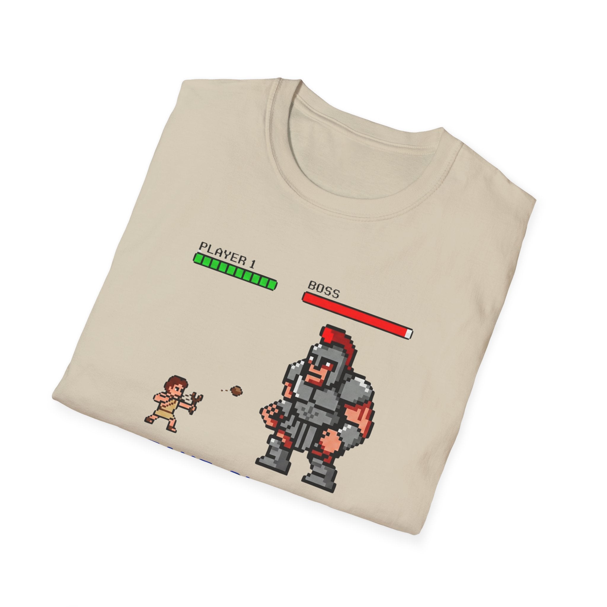 David vs Goliath 8Bit T-Shirt