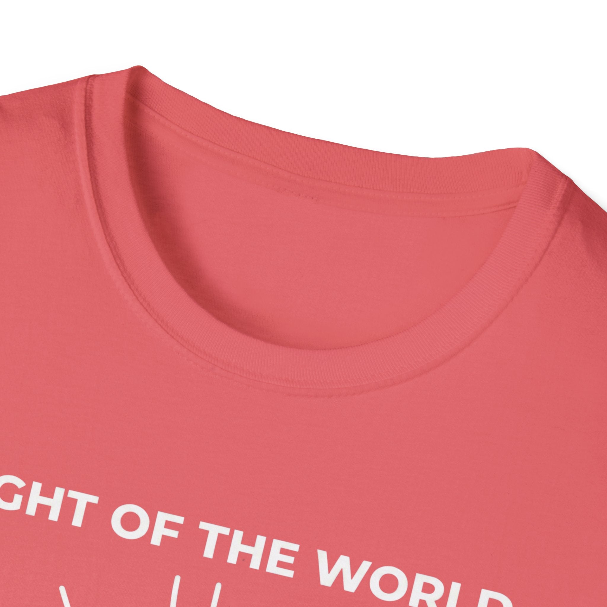 LIGHT OF THE WORLD LINE ART T-Shirt