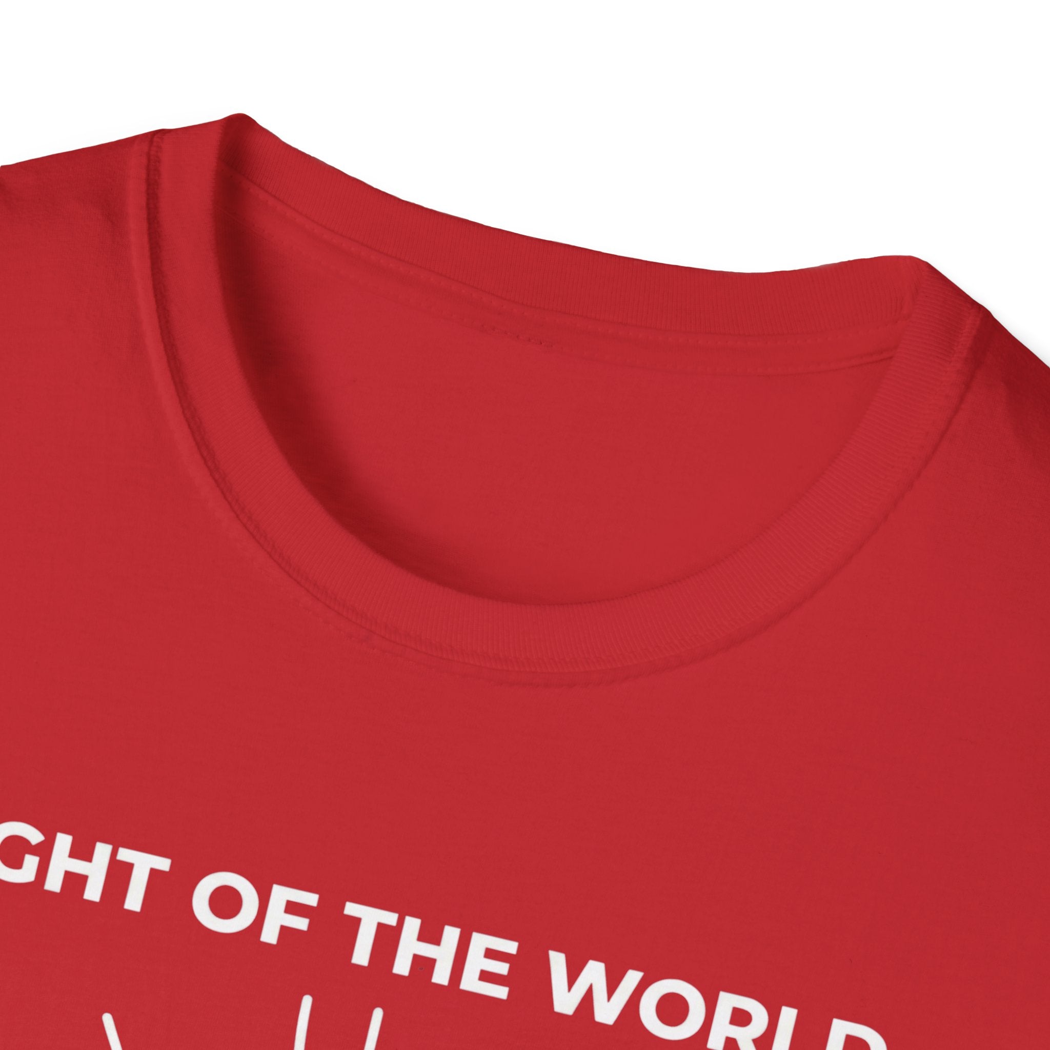 LIGHT OF THE WORLD LINE ART T-Shirt