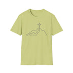 Faith Moves Line Art T-Shirt