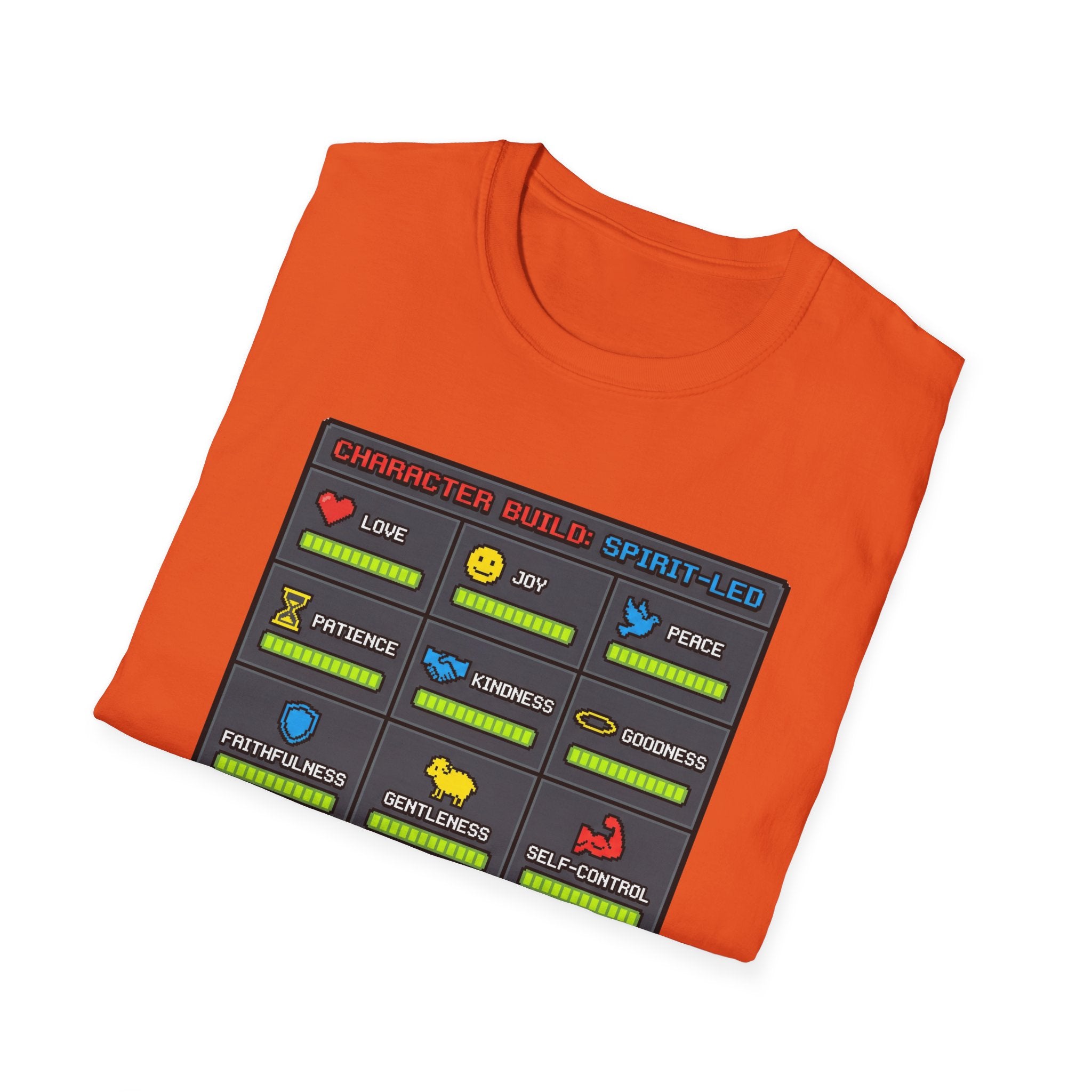 Character Build 8Bit T-Shirt