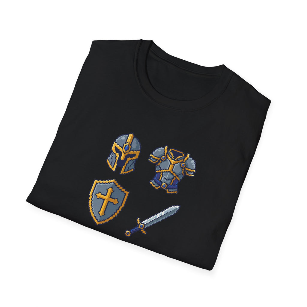 Full Armor Equipped 8Bit T-Shirt