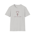 I LOVE YOU LORD HEART & CROSS  T-Shirt