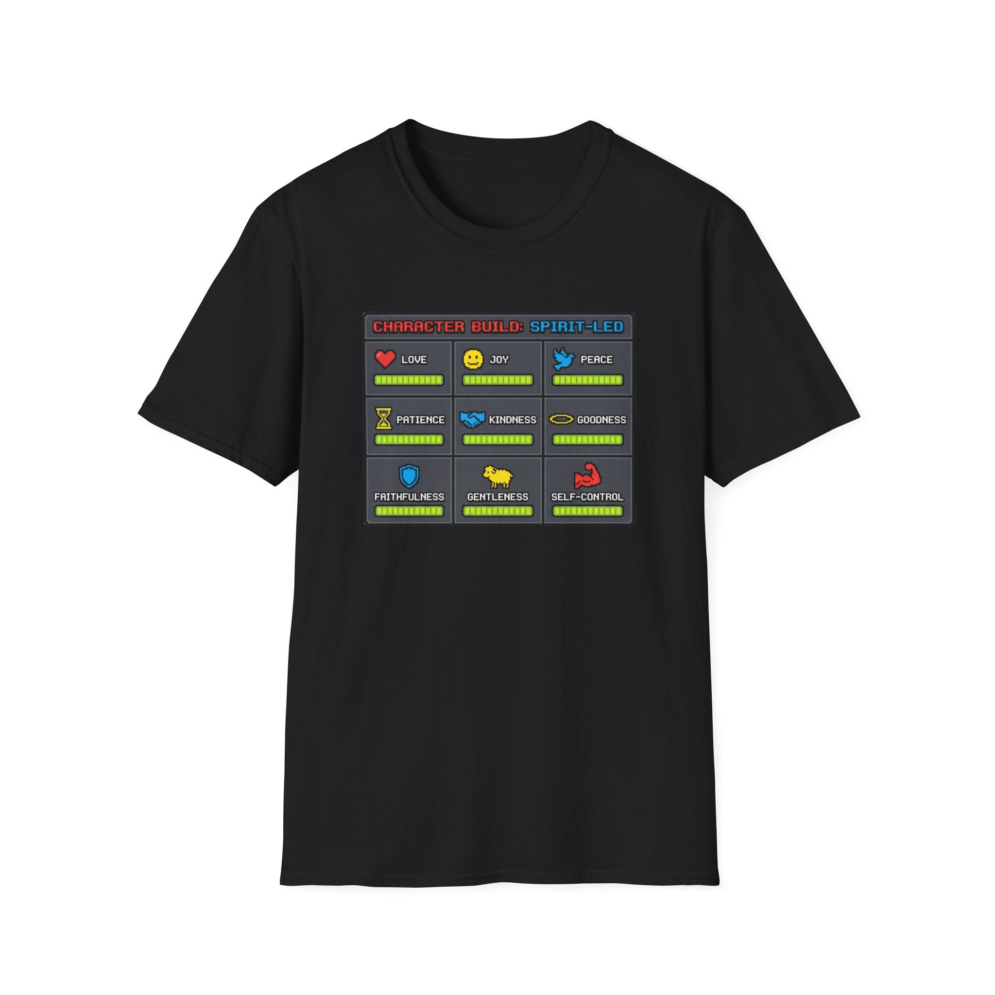 Character Build 8Bit T-Shirt