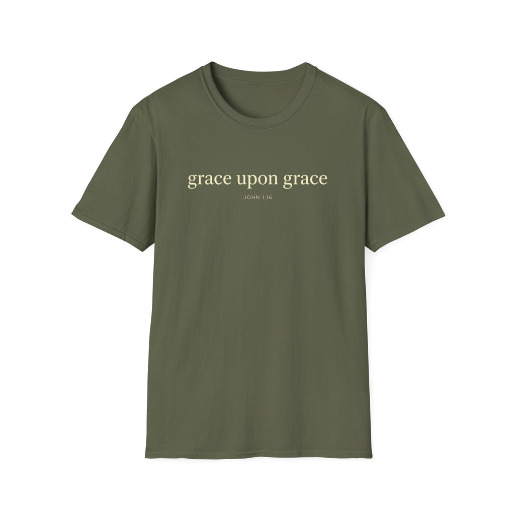 GRACE UPON GRACE JOHN 1:16 T-Shirt