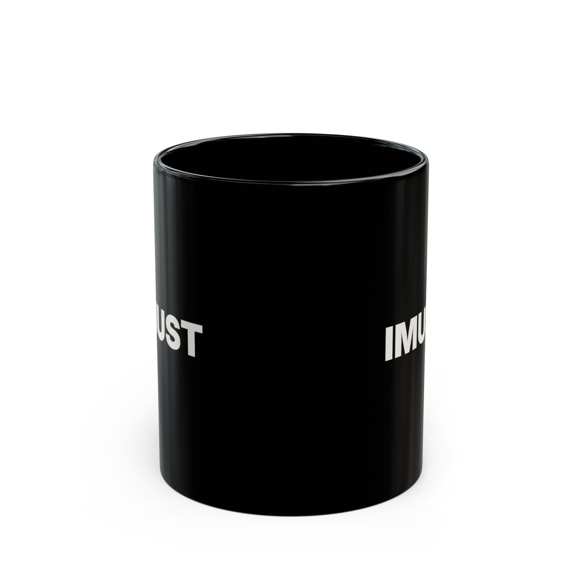 IMUST Black Mug (11oz, 15oz)