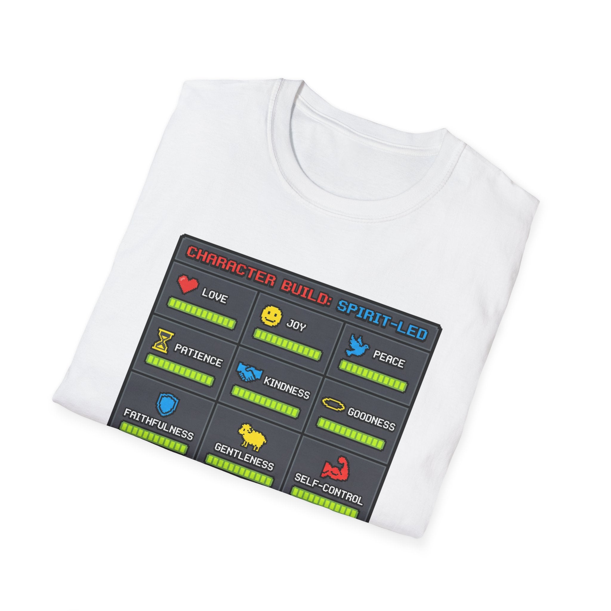 Character Build 8Bit T-Shirt