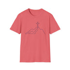 Faith Moves Line Art T-Shirt