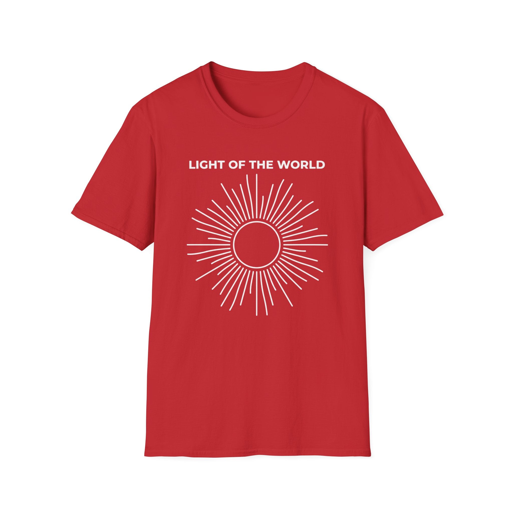 LIGHT OF THE WORLD LINE ART T-Shirt