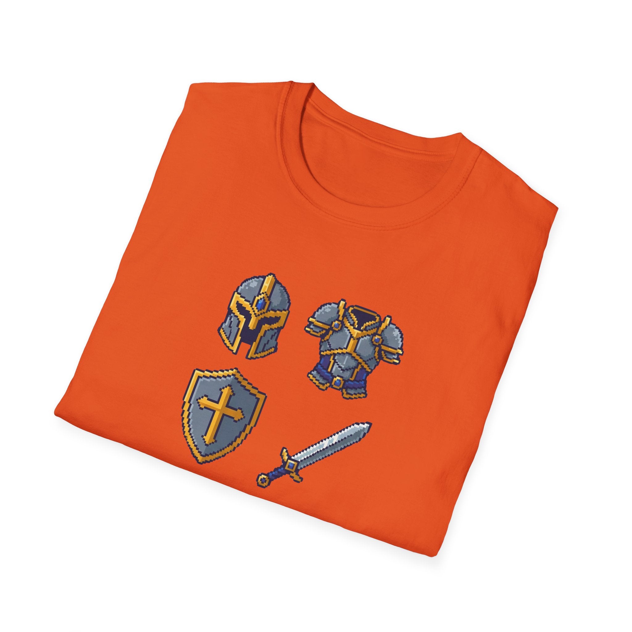 Full Armor Equipped 8Bit T-Shirt