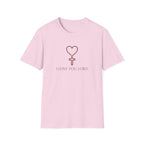 I LOVE YOU LORD HEART & CROSS  T-Shirt