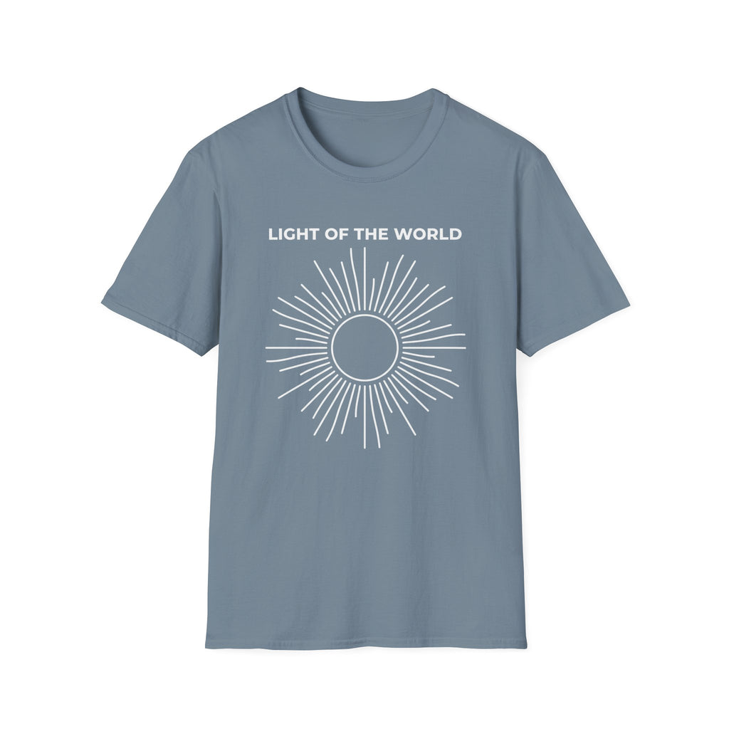 LIGHT OF THE WORLD LINE ART T-Shirt