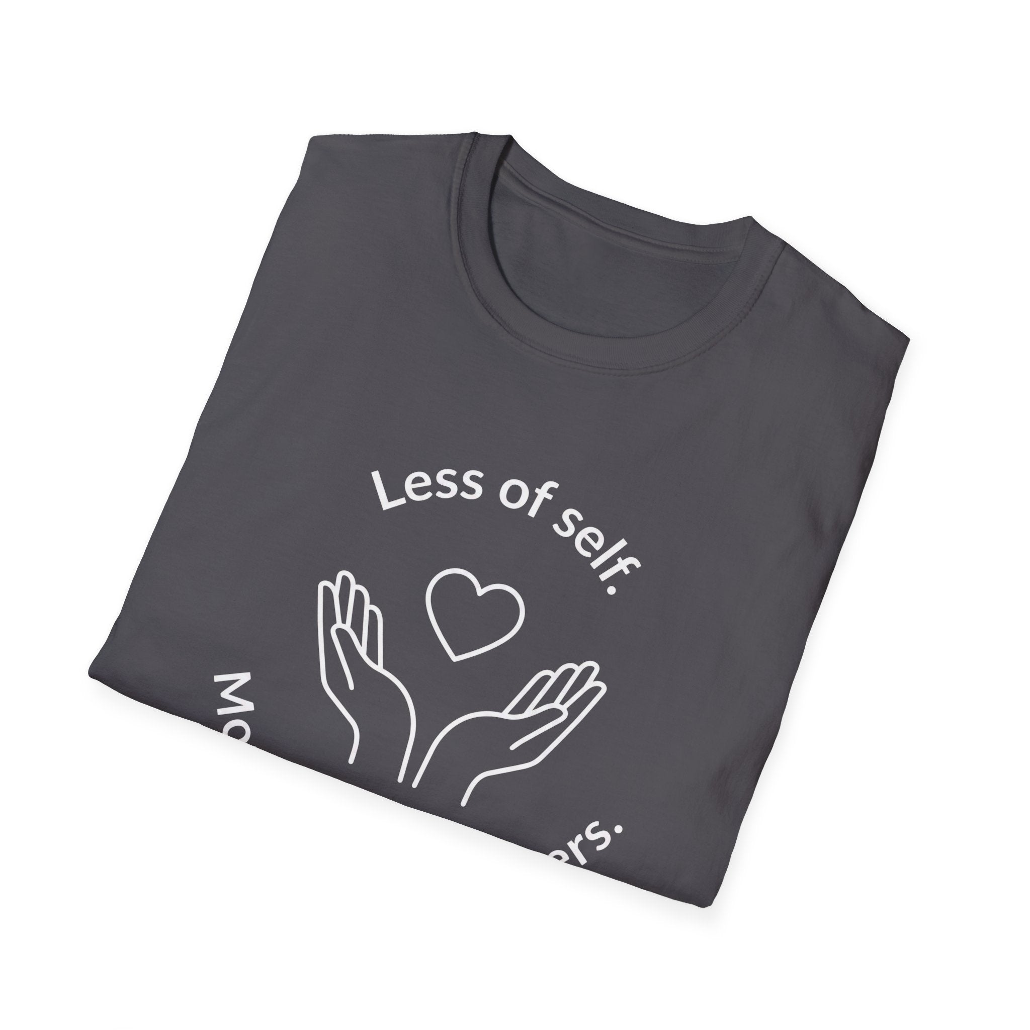LESS OF SELF MORE OF WHAT MATTERS LINE ART T-Shirt
