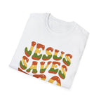 JESUS SAVES BRO Retro T-Shirt