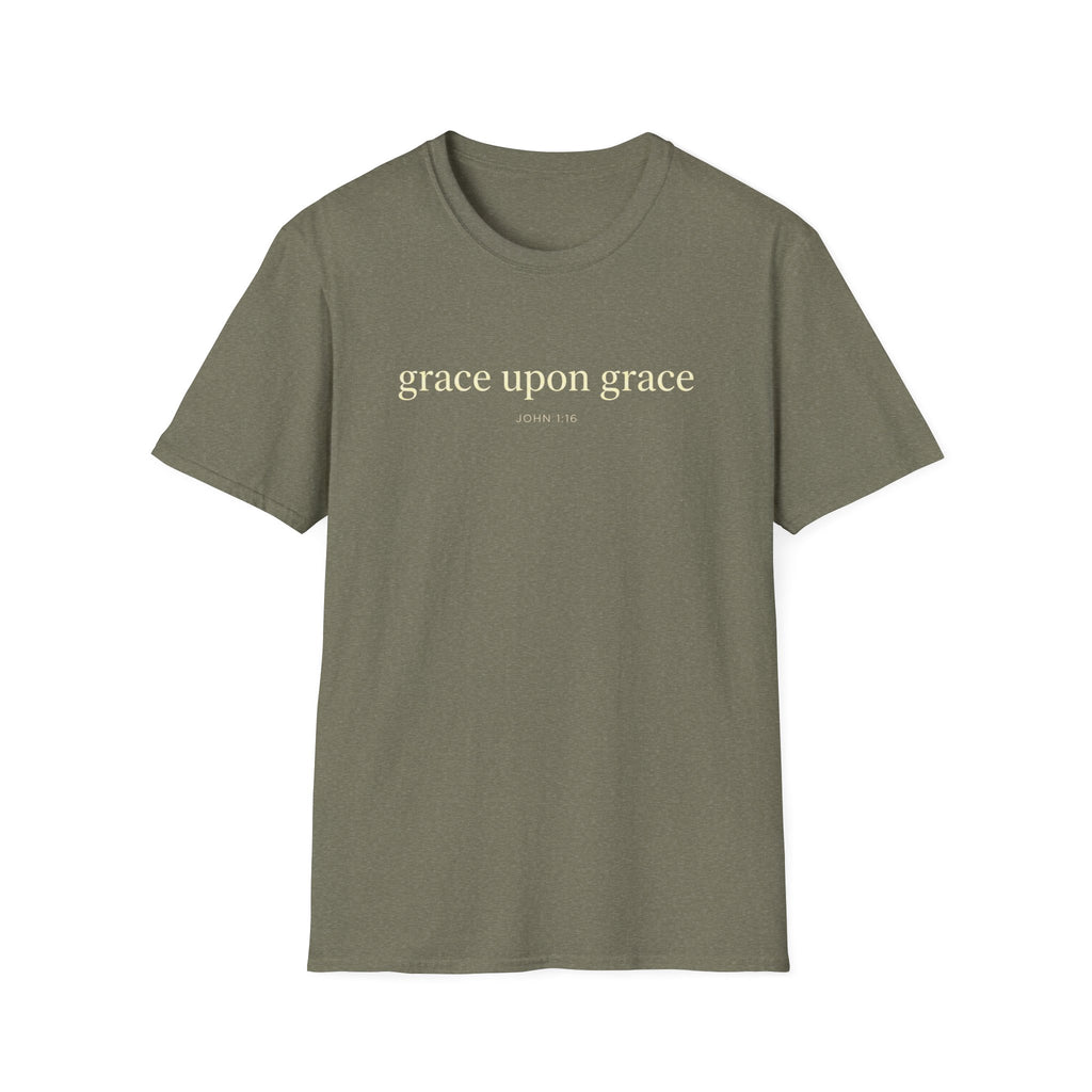 GRACE UPON GRACE JOHN 1:16 T-Shirt
